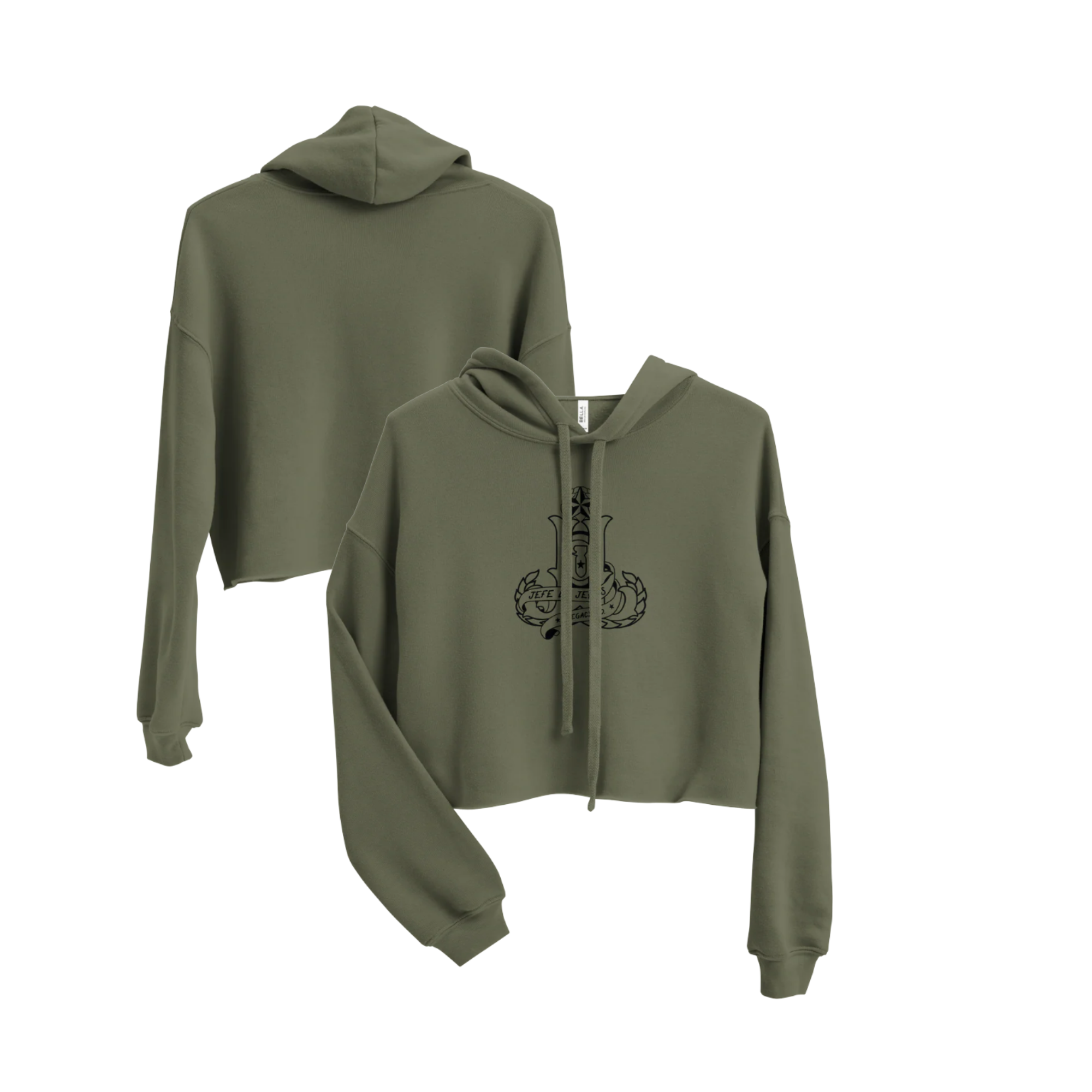 Women's Cropped JDJ Logo Sweatshirt